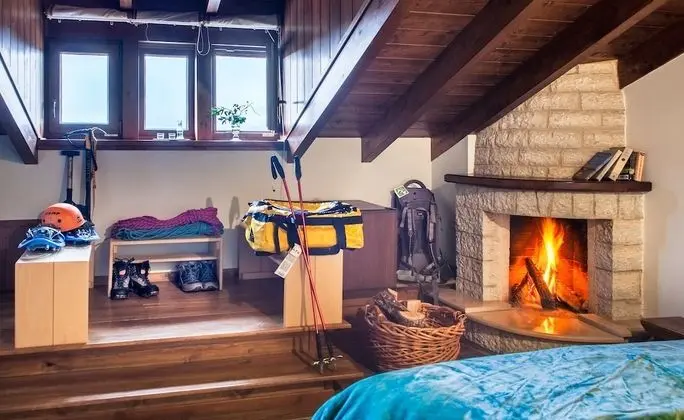 Çatı Katı (Loft), Şömine