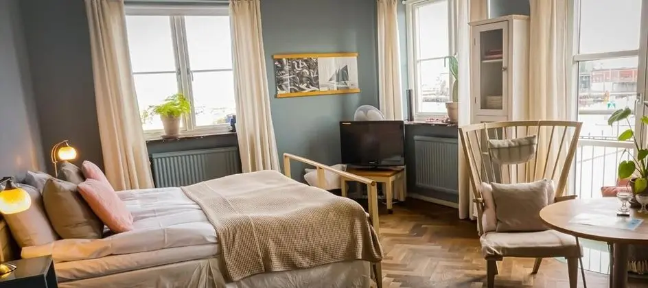 Superior Tek Büyük Yataklı Oda, Okyanus Manzaralı (fransk balkong)