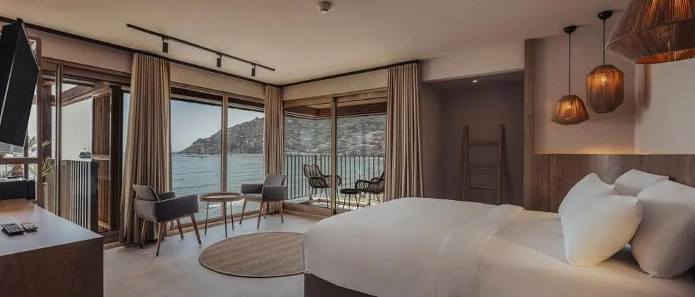 King Suite, Deniz Manzaralı, Balkonlu