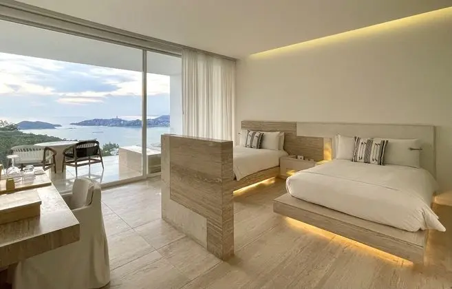 Comfort Oda, 2 Çift Kişilik Yatak, Plaj Manzaralı