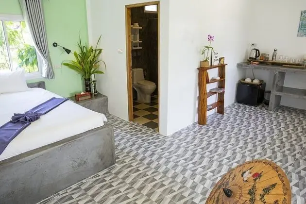 Deluxe Bungalov, Bahçe Manzaralı (2)