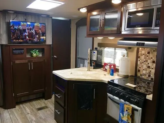 Family Karavan, 2 Yatak Odası, Park Manzaralı