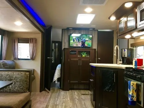 Family Karavan, 2 Yatak Odası, Park Manzaralı