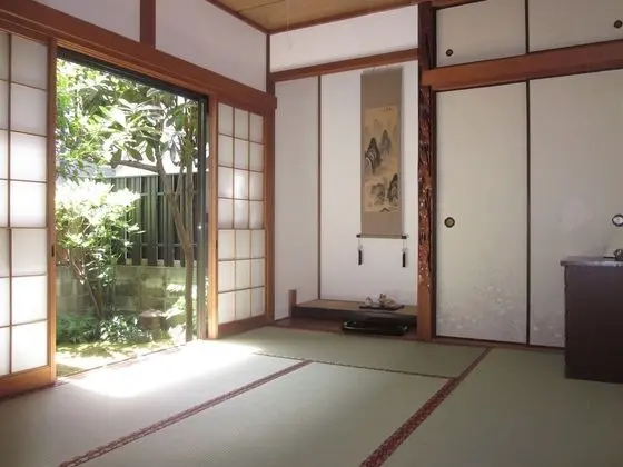 Traditional Oda, Avlu Manzaralı (Japanese Style)