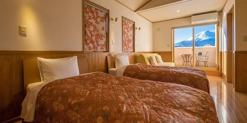 Standard Kır Evi, Birden Çok Yatak, Jakuzi, Dağ Manzaralı (Private Cottage with Mt Fuji View)