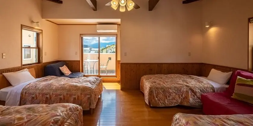 Standard Kır Evi, Birden Çok Yatak, Jakuzi, Dağ Manzaralı (Private Cottage with Mt Fuji View)
