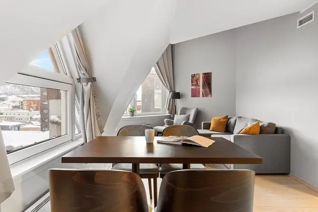 Deluxe Apart Daire, 1 Yatak Odası, Küvet, Şehir Manzaralı