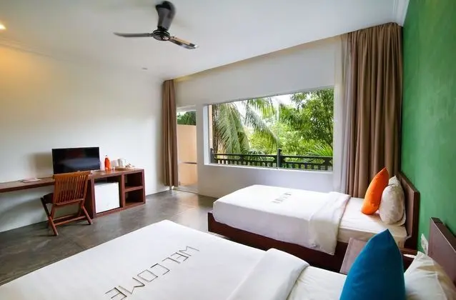 Deluxe İki Ayrı Yataklı Oda, Balkon (Free Airport Pick Up)