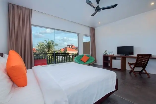 Deluxe Tek Büyük Yataklı Oda, Balkon