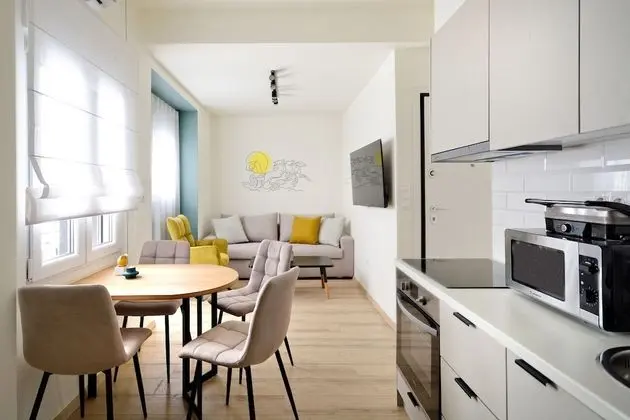 Deluxe Apart Daire, 2 Yatak Odası, Sigara İçilmez, Balkon