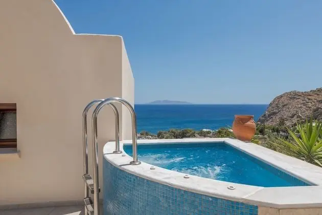 Deluxe Oda, Sıcak Su Havuzu, Deniz Manzaralı