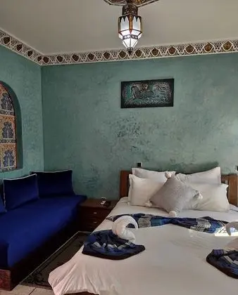 Suite Cheval Rouan bleu