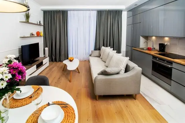 Superior Apart Daire, 1 Yatak Odası, Sigara İçilmez, Küçük Mutfak