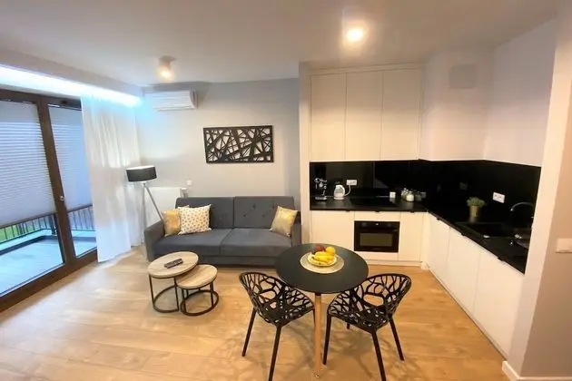 Premium Apart Daire, 1 Yatak Odası, Balkon, Bahçe Manzaralı