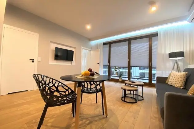 Premium Apart Daire, 1 Yatak Odası, Balkon, Bahçe Manzaralı