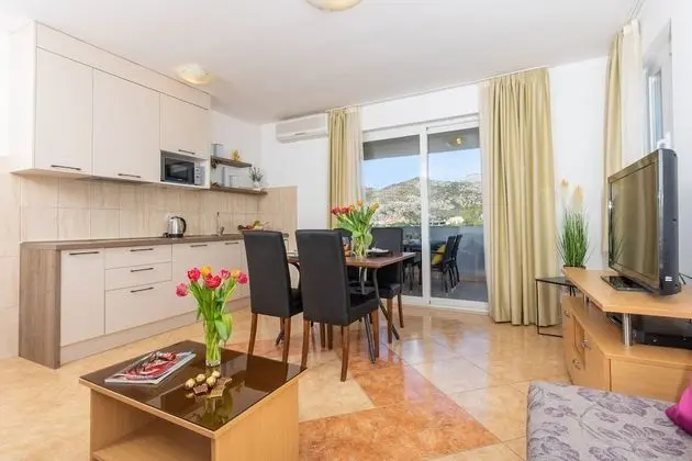 Two-Bedroom Apartment with Balcony and Sea View