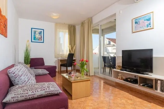 Two-Bedroom Apartment with Balcony and Sea View