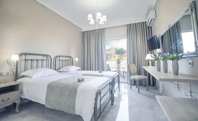 Deluxe İki Ayrı Yataklı Oda, Bahçe Manzaralı