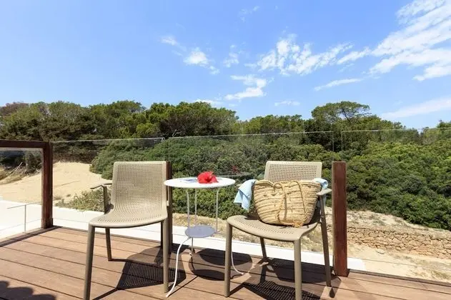 Tek Büyük Yataklı Oda, Balkon, Kısmi Deniz Manzaralı (Menorca)