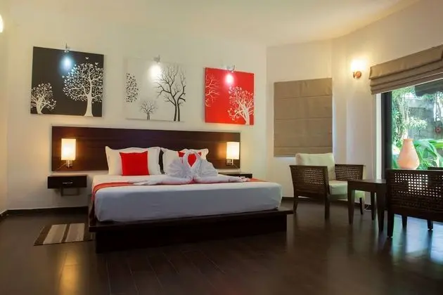 Luxury Üç Kişilik Oda, 1 En Büyük (King) Boy Yatak, Bahçe Manzaralı, Bahçeli