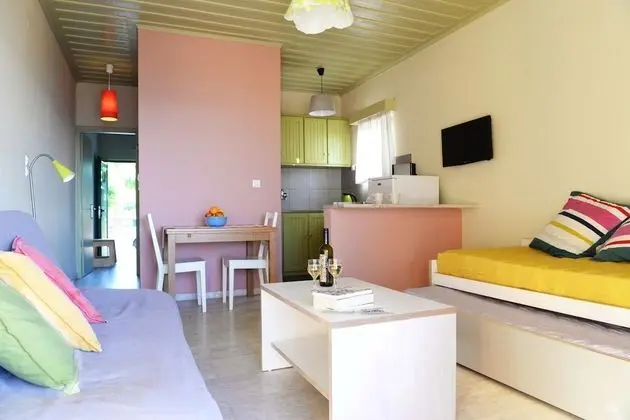 Family Bungalov, 1 Yatak Odası, Deniz Manzaralı, Denize Bakan