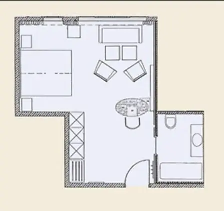Tek Büyük Yataklı Oda (Vital Countryside)