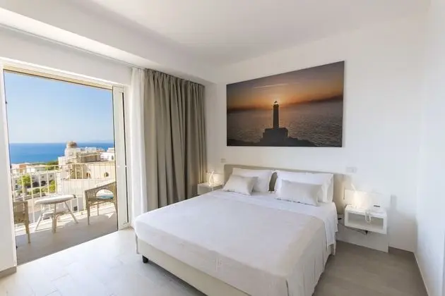 Superior Tek Büyük veya İki Ayrı Yataklı Oda, Balkon, Deniz Manzaralı