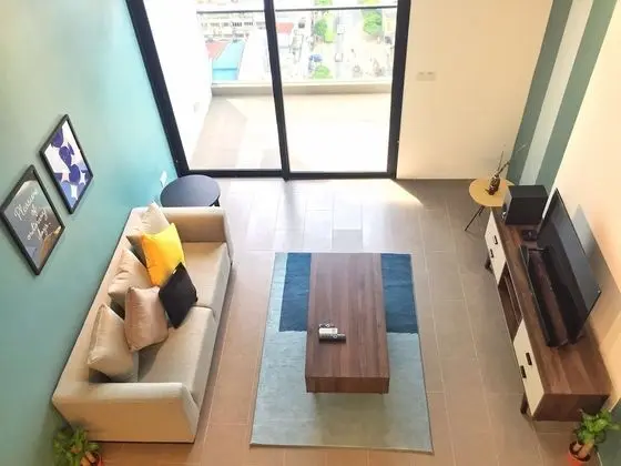 Design Çatı Katı (Loft), 1 Büyük (Queen) Boy Yatak, Sigara İçilmez