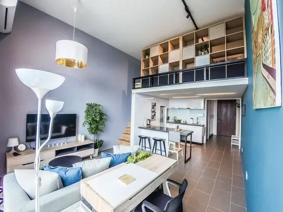 Business Çatı Katı (Loft), 1 Büyük (Queen) Boy Yatak (B)