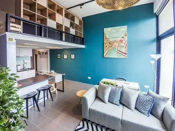Business Çatı Katı (Loft), 1 Büyük (Queen) Boy Yatak (B)