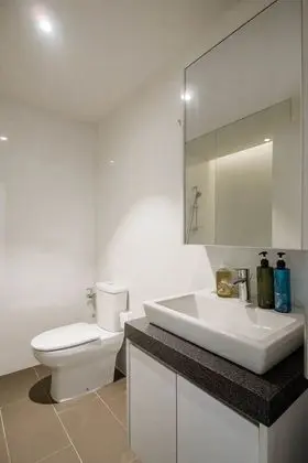 City Çatı Katı (Loft), 1 Büyük (Queen) Boy Yatak (A)