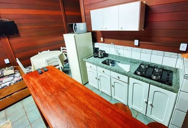 Basic Dağ Evi, 1 Yatak Odası, Sigara İçilebilir, Mutfak