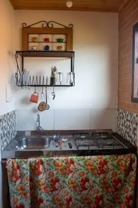 Dağ Evi, 1 Çift Kişilik Yatak ve Çekyat, Balkon/Veranda, Dağ Manzaralı