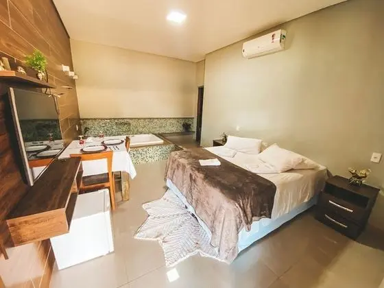 Premium Tek Büyük Yataklı Oda, Sıcak Su Küveti