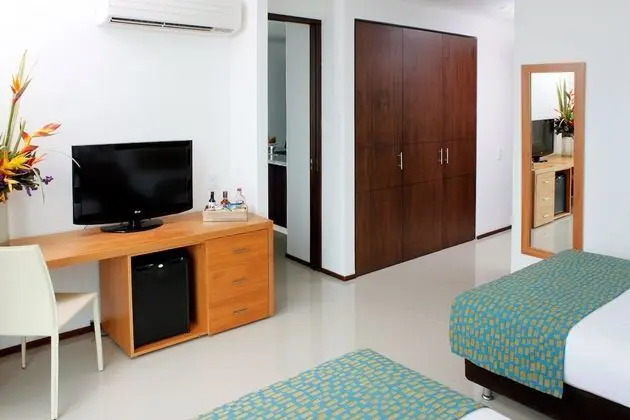 Junior Apart Daire, 1 Büyük (Queen) Boy Yatak, Küçük Mutfak (ApartaJunior Queen Bed Non Smoking)