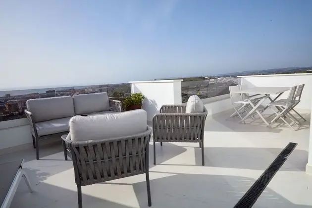 Junior Çatı Katı Süiti (Penthouse), 2 Yatak Odası, Teras (Semi-penthouse)