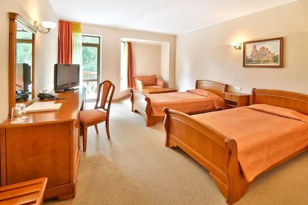 Tek Büyük veya İki Ayrı Yataklı Oda (Healing Hot Mineral Pools - Free Use)