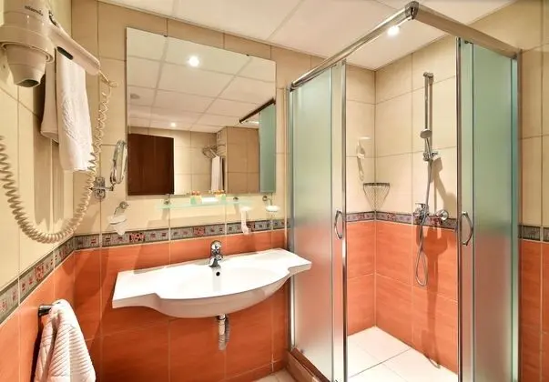 Tek Büyük veya İki Ayrı Yataklı Oda (Healing Hot Mineral Pools - Free Use)