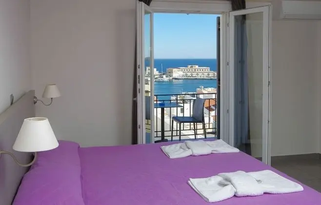 Deluxe Tek Büyük veya İki Ayrı Yataklı Oda, Balkon, Deniz Manzaralı (2nd floor)