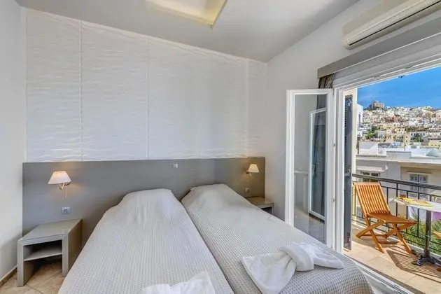Deluxe Tek Büyük veya İki Ayrı Yataklı Oda, Balkon, Deniz Manzaralı (2nd floor)
