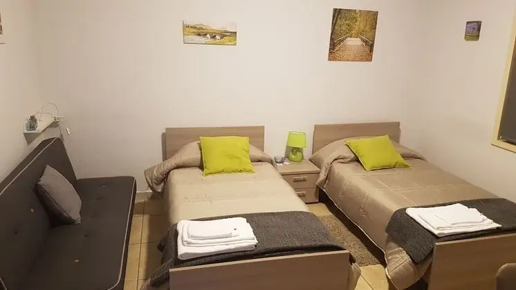 İki Ayrı Yataklı Oda, 2 Tek Kişilik Yatak, Özel Banyo