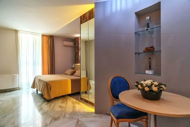 Deluxe Tek Büyük Yataklı Oda, Veranda