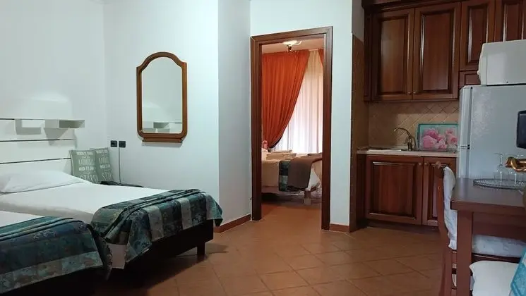 Deluxe Dört Kişilik Oda, Balkon