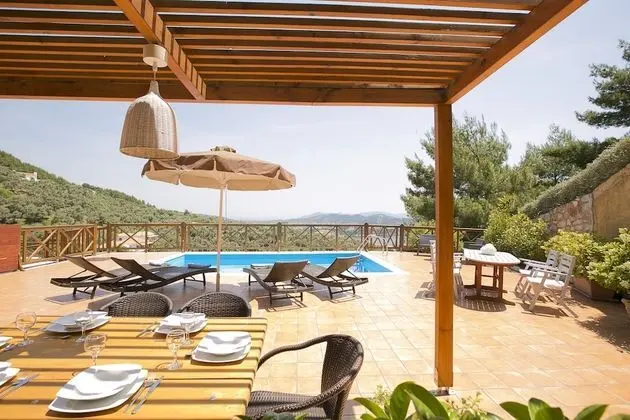 Villa, 2 Yatak Odası, Sigara İçilebilir, Şömine
