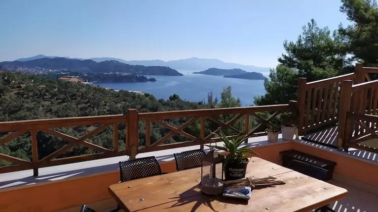 Villa, 2 Yatak Odası, Sigara İçilebilir, Şömine