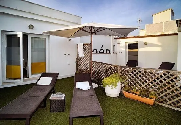 Superior Tek Büyük veya İki Ayrı Yataklı Oda, Teras