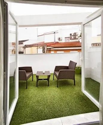 Superior Tek Büyük veya İki Ayrı Yataklı Oda, Teras