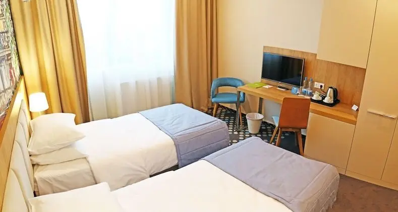 Classic İki Ayrı Yataklı Oda, 2 Tek Kişilik Yatak, Mikrodalga, Şehir Manzaralı