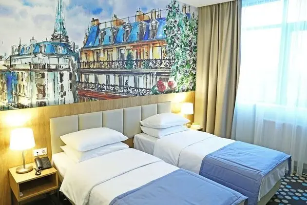 Classic İki Ayrı Yataklı Oda, 2 Tek Kişilik Yatak, Mikrodalga, Şehir Manzaralı