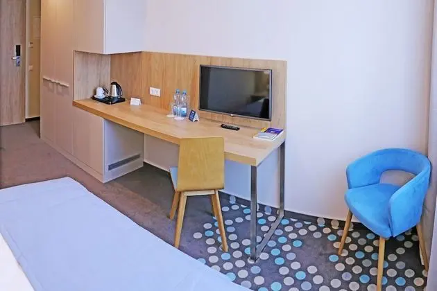 Standard Tek Büyük Yataklı Oda, Mikrodalga, Şehir Manzaralı